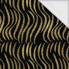 Black & Gold Glamour wz.9 - dzianina pętelkowa z elastanem ITY