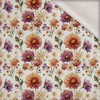 FLOWERS HEDGEHOG FAMILY - brushed knitwear with elastane ITY