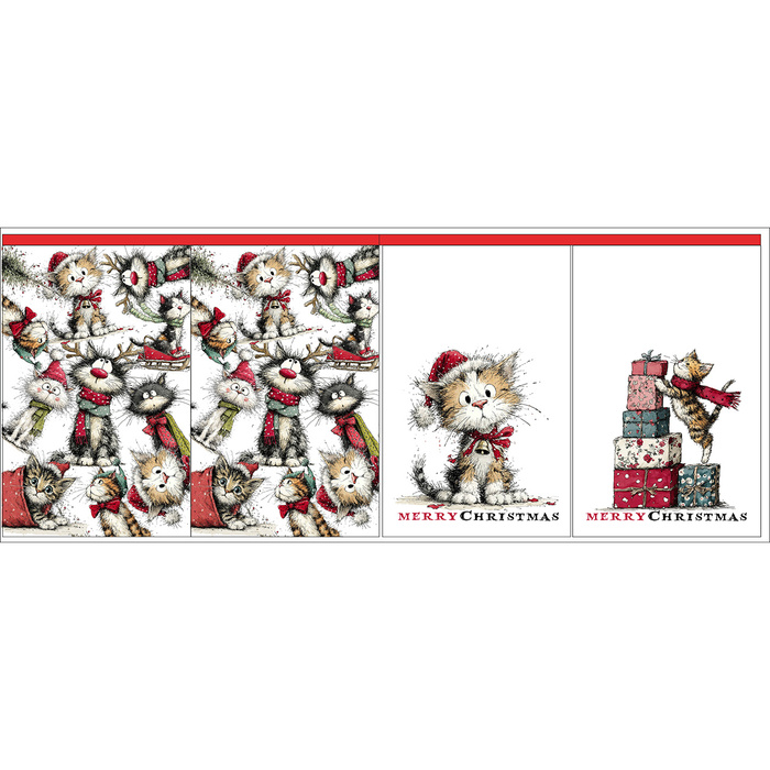 Gift pouches - CHRISTMAS WZ. 4 - sewing set - BIG