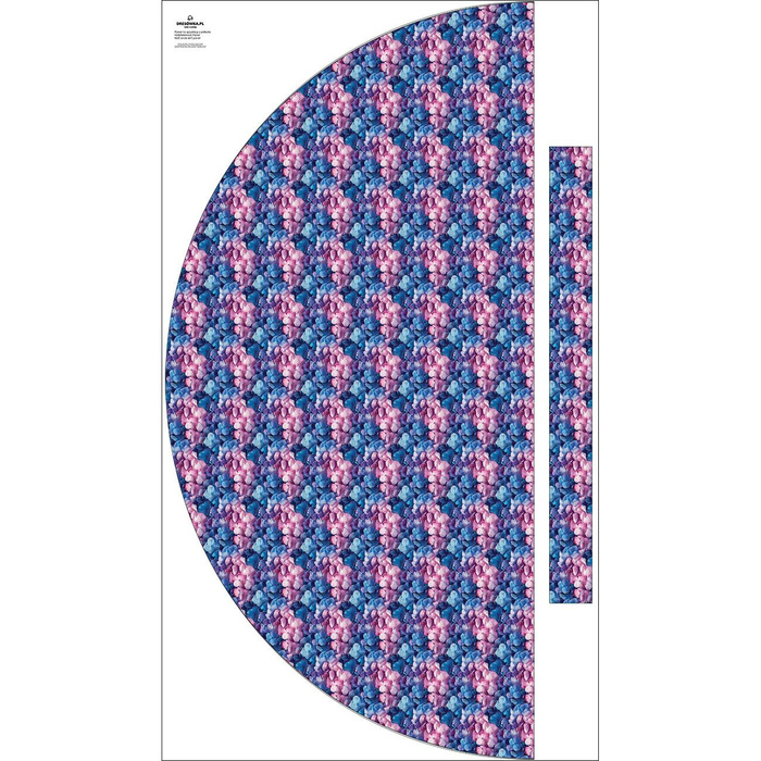 Skirt panel "MAXI"/ Flowers wz.32