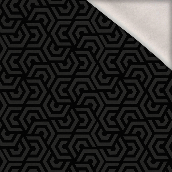 GEOMETRIC MINIMAL WZ. 11 - brushed knitwear with elastane ITY
