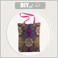 SHOPPERKA - MANDALA WZ. 2 - tkanina wodoodporna - zestaw do uszycia