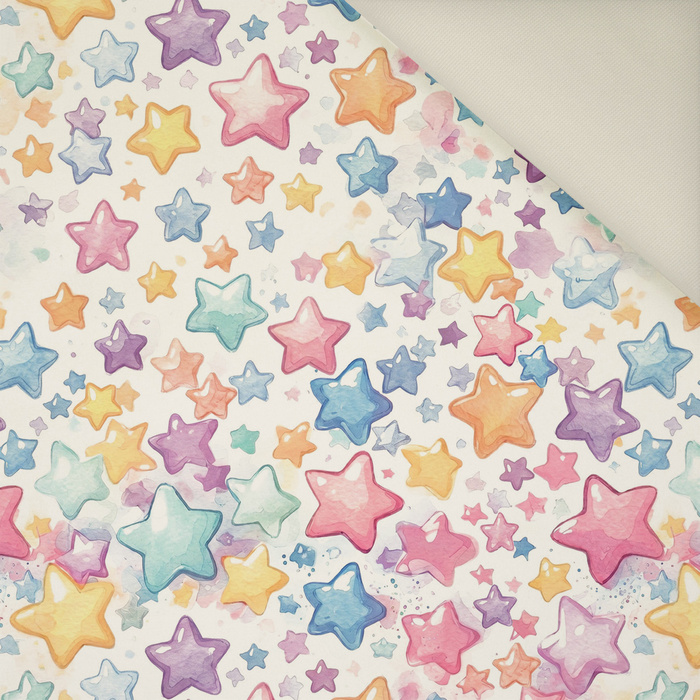 PASTEL STARS - Polster- Velours