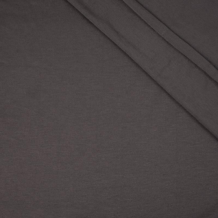 Dzianina wiskozowa single jersey 200 g - SZARY