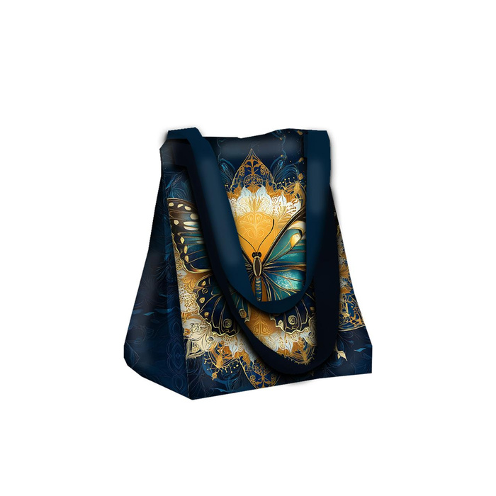 XL bag with in-bag pouch 2 in 1 - ANIMALS MANDALA wz.13 - sewing set