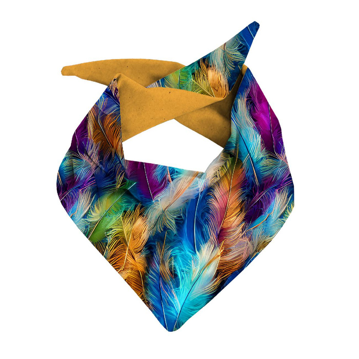 KID'S CAP AND SCARF (CLASSIC) - NEON FEATHERS 44-47