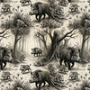 WILD BOAR WZ. 2 - Waterproof woven fabric