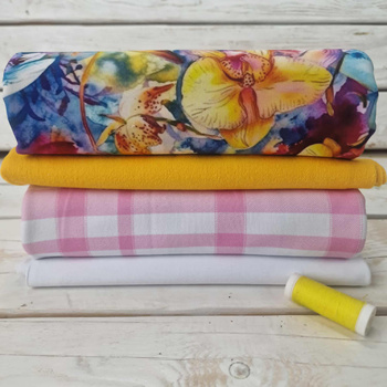 Fabric bundle PAT. 20 - looped knit fabric