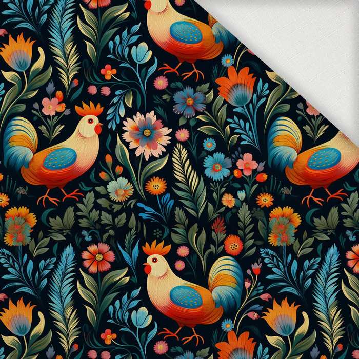 Folk Art wz.18 - Tkanina na ubrusy