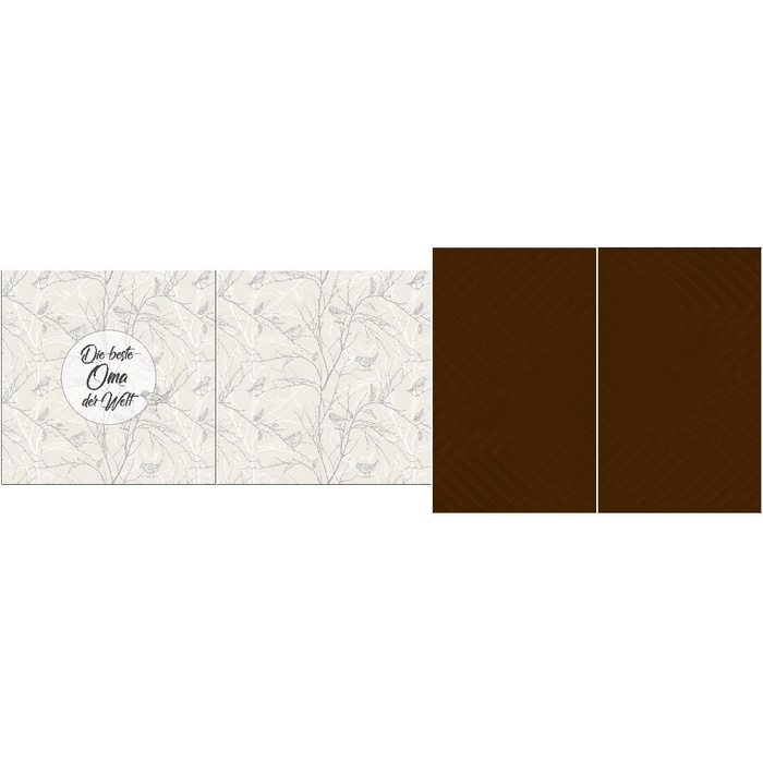 OZDOBNÉ POLŠTÁŘE - DIE BESTE OMA DER WELT / ptáci