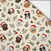 CHRISTMAS PETS WZ. 2 - leichte Maschenware angeraut