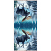 POLŠTÁŘ 45x45 - WINTER MOOSE VZ. 1 - Potahový velur - Sada šití