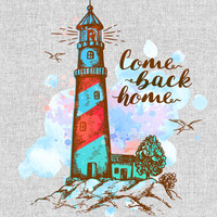 COME BACK HOME - panel tkanina wodoodporna
