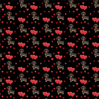VALENTINE'S DAY 10 - tkanina wodoodporna