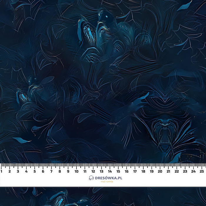 ANIMALS MANDALA WZ.13 - brushed knitwear with elastane ITY