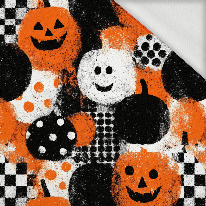 HALLOWEEN WZ. 28 - looped knit fabric