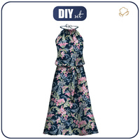 DRESS "DALIA" MAXI - AMBATIK pat. 3 - sewing set