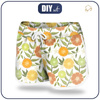 Damen Badeshorts - ZITRUSFRÜCHTE Ms. 2 / weiß XL