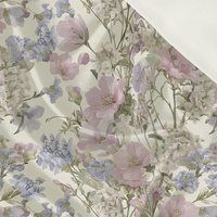 PASTEL FLOWERS WZ. 23 - Satin
