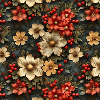 WINTER FLOWERS WZ.17