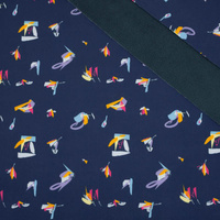 FIREWORKS / dark blue - softshell