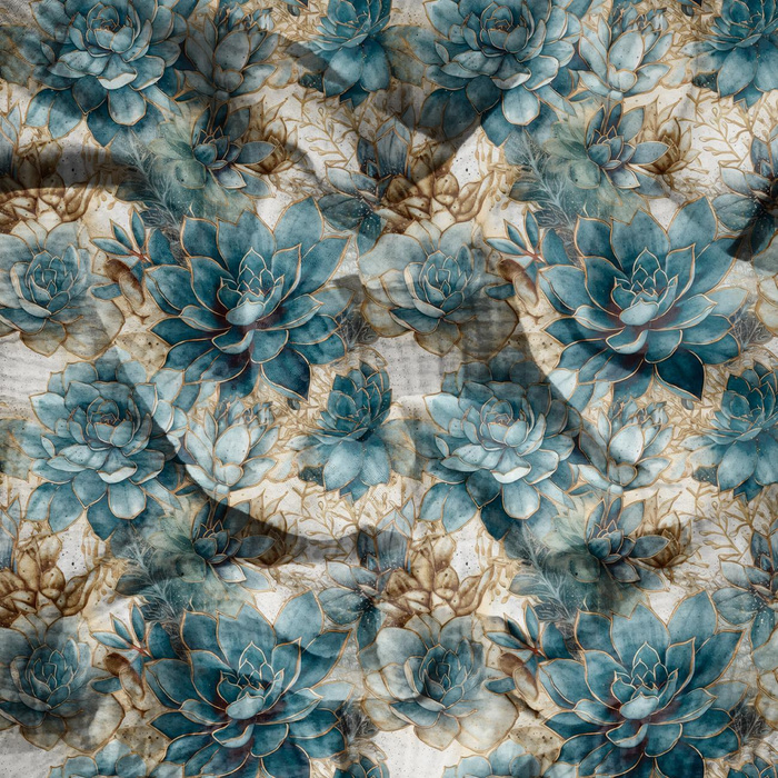 SUCCULENT PLANTS PAT. 1 - Cotton muslin