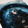 GOTHIC GIRL VZ. 2 - panel (60cm x 50cm)- single jersey s elastanem ITY