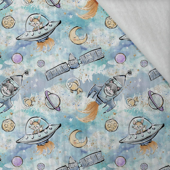 SPACE CUTIES pat. 5 (CUTIES IN THE SPACE) - Cotton muslin