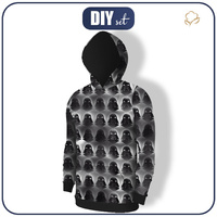 PÁNSKÁ MIKINA S KAPUCÍ (COLORADO) - VADER - Sada šití