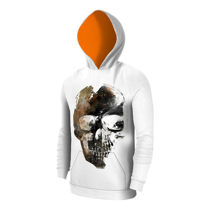 HERREN HOODIE (COLORADO) - SCHÄDEL Ms. 3 - Nähset L