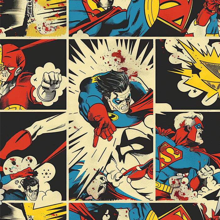 RETRO COMICS wz.5 - lycra 300g