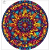Panel na spódnicę z koła - COLORFUL MANDALA WZ. 2