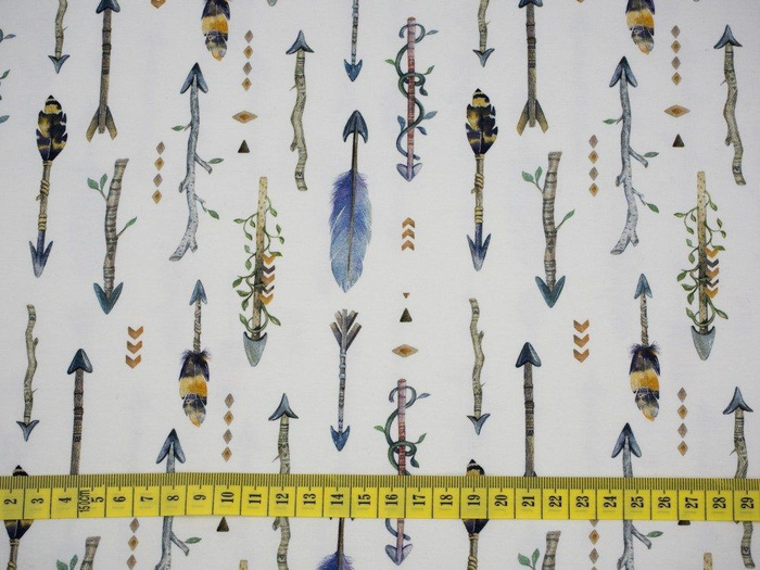 INDIAN / šipky - Viskózový úplet WE210