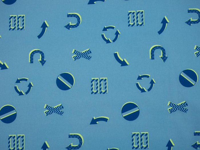 SIGNS / muted blue - softshell