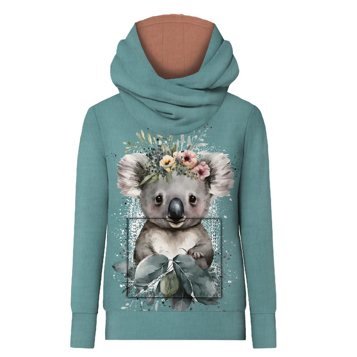 UNISEX HOODIE (HYDRA) - BABY KOALA - sewing set (122/128)