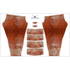 LEGGINSY SPORTOWE - LEATHER PATTERN WZ.12 - XS