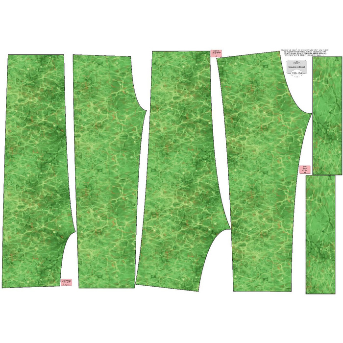 CHILDREN'S SOFTSHELL TROUSERS (YETI) - DRAGON DINO / background (98/104)