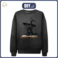 DĚTSKÁ MIKINA (NOE) - HALLOWEEN CAT vz 4 - Sada šití