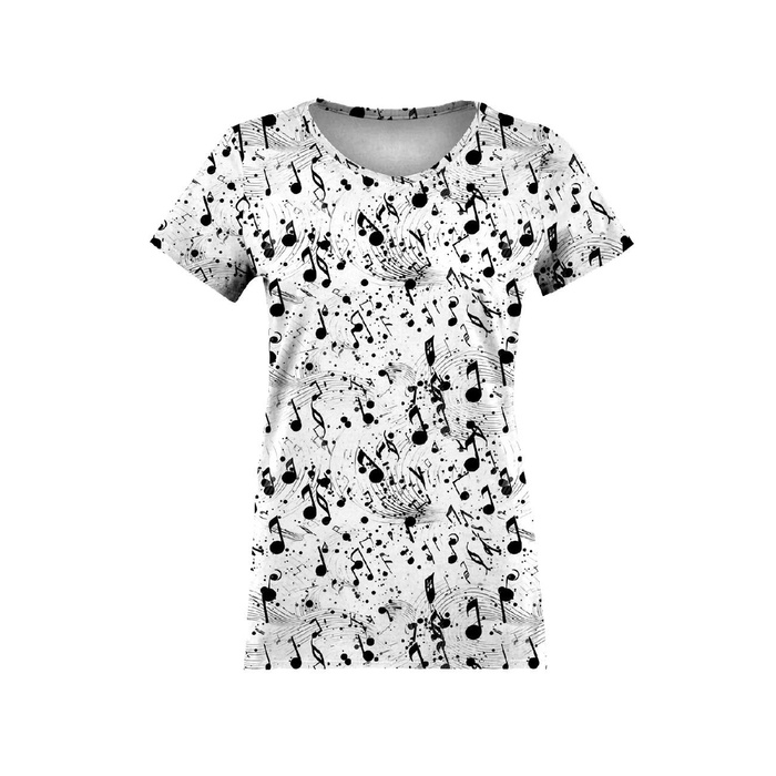 MUSIC NOTES PAT. 4 - Cotton muslin