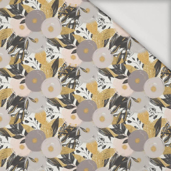 BLUMENSTRAUß Ms 2 (gold) - Viskose Jersey