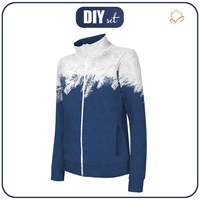 “MAX” KINDER TRAININGSJACKE - FUßBALL Ms. 1 - Nähset (158/164)