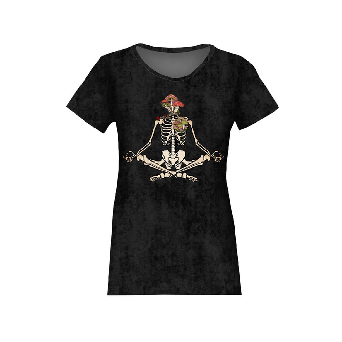 T-SHIRT DAMSKI - LIVE SIMPLY - single jersey ITY M