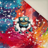 ROBOT wz.7 - panel (60cm x 50cm) Potahový velur