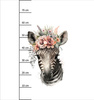 BABY ZEBRA - Paneel (75cm x 80cm) Wasserabweisende Webware