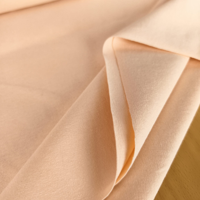 Single Jersey mit Elasthan TE210 - PUDERFARBE
