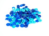 Color Snaps PRYM Love, plastic fasteners 12,4 mm - 30 sets - stars navy / turquoise / blue