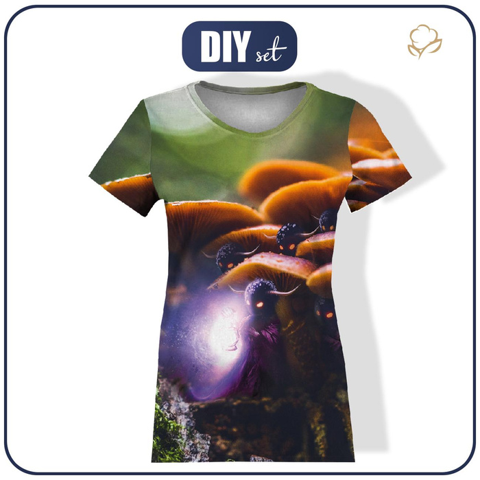 DAMEN T-SHIRT - HALUNKI BIESTER - Nähset XS