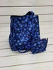 XL Tasche mit Utensilientasche 2 in 1 - TROPICAL BOUQUET M. 2 - Nähset