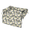 ANIMAL BED - DAISIES PAT. 1 / grey - sewing set - S