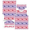 KID’S T-SHIRT- BATIK pat. 1 / purple-pink - single jersey (140-146)
